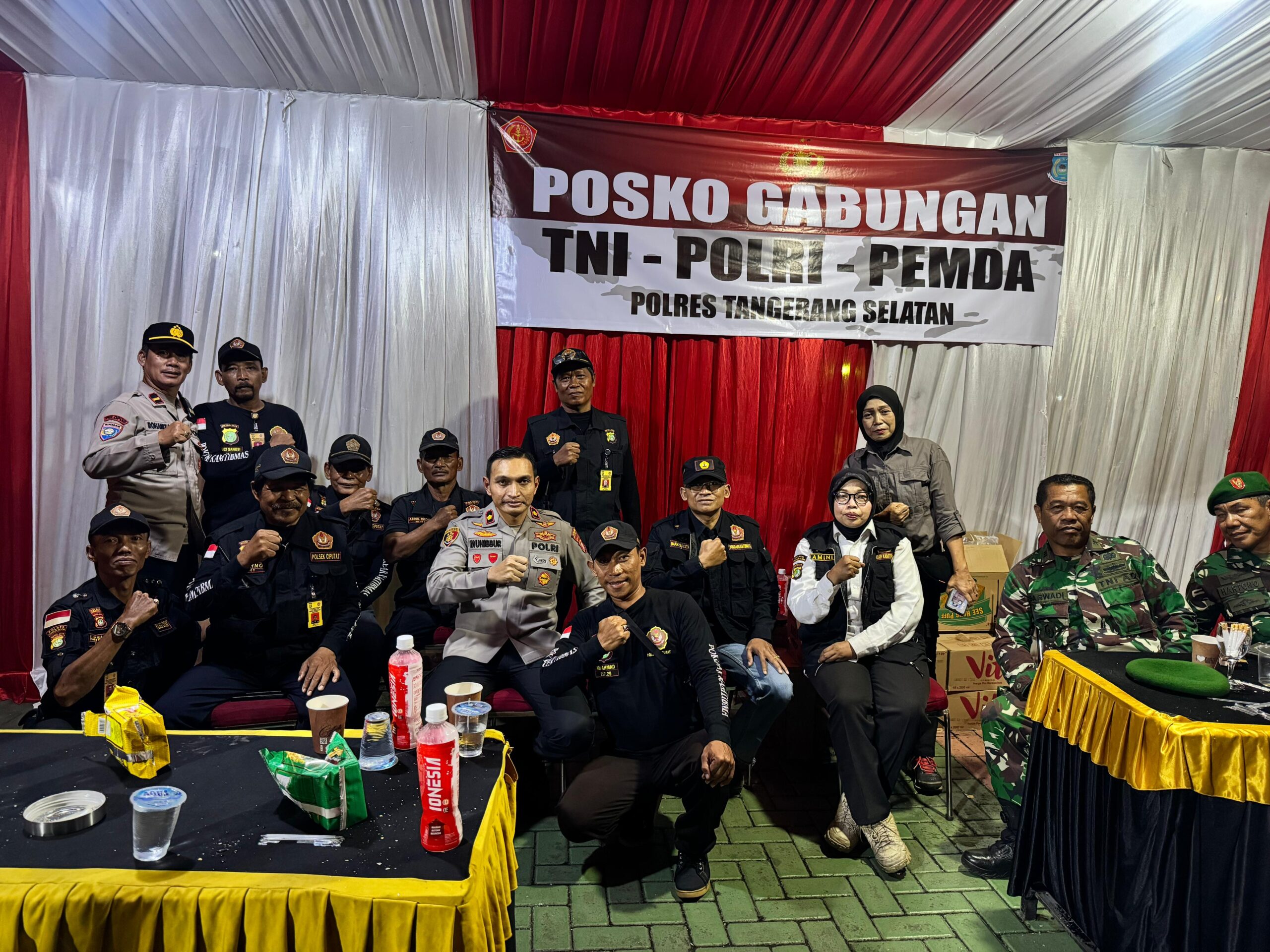 Polres Tangsel Gelar Posko Pengamanan Bersama TNI-Pemda dan Pokdarkamtibmas - 86News