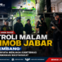 Patroli Malam Brimob Jabar di Lembang, Wujud Nyata Menjaga Kamtibmas & Kenyamanan Masyarakat