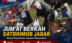 Jum'at Berkah Satbrimob Jabar : Wujud Kepedulian kepada Masyarakat