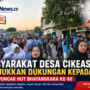 Masyarakat Desa Cikeas Udik Tunjukkan Dukungan kepada Polri pada Puncak HUT Bhayangkara Ke-80