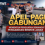 Apel Pagi Gabungan : Momentum Penguatan Semangat Pengabdian Brimob Jabar