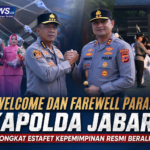 Welcome & Farewell Parade Kapolda Jabar, Tongkat Estafet Kepemimpinan Resmi Beralih